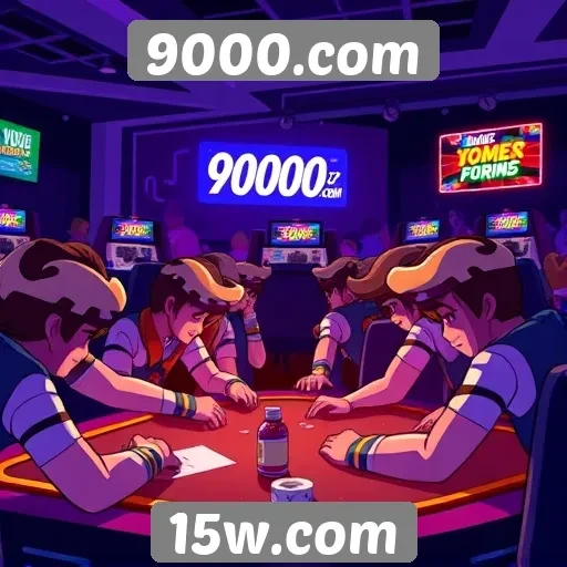História e evolução do 9000.com no setor de jogos